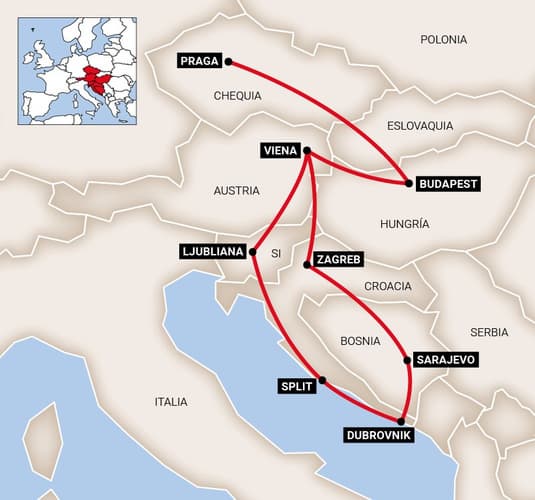 图像 - Balcanes y Capitales Imperiales