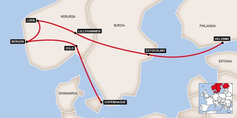 图像 - Helsinki y Fiordos Magníficos