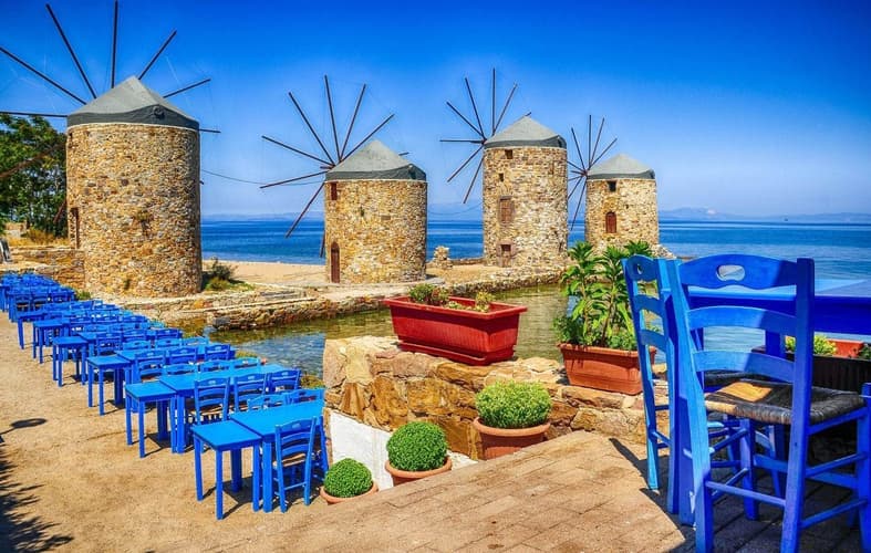 تصویر - Türkiye with Greek Beaches of Chios