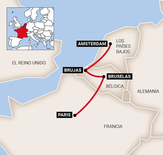 Imej - Países Bajos y París - 9 Días