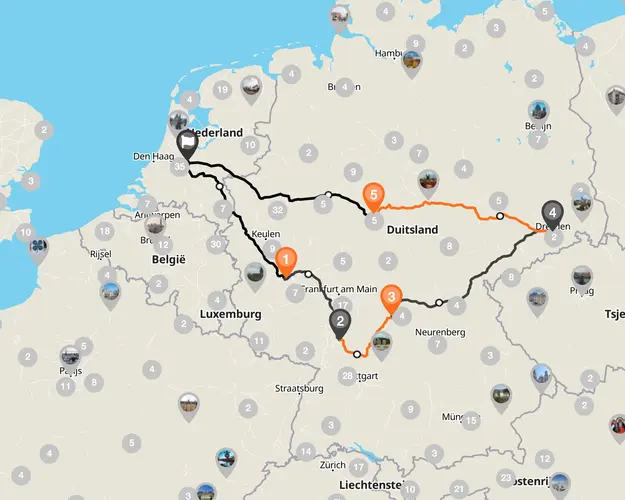 Image - Autorondreis Steden van Duitsland