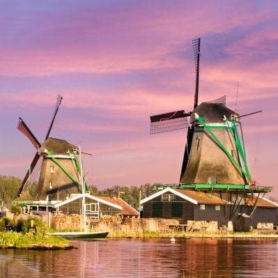 I caratteristici mulini a vento - Amsterdam