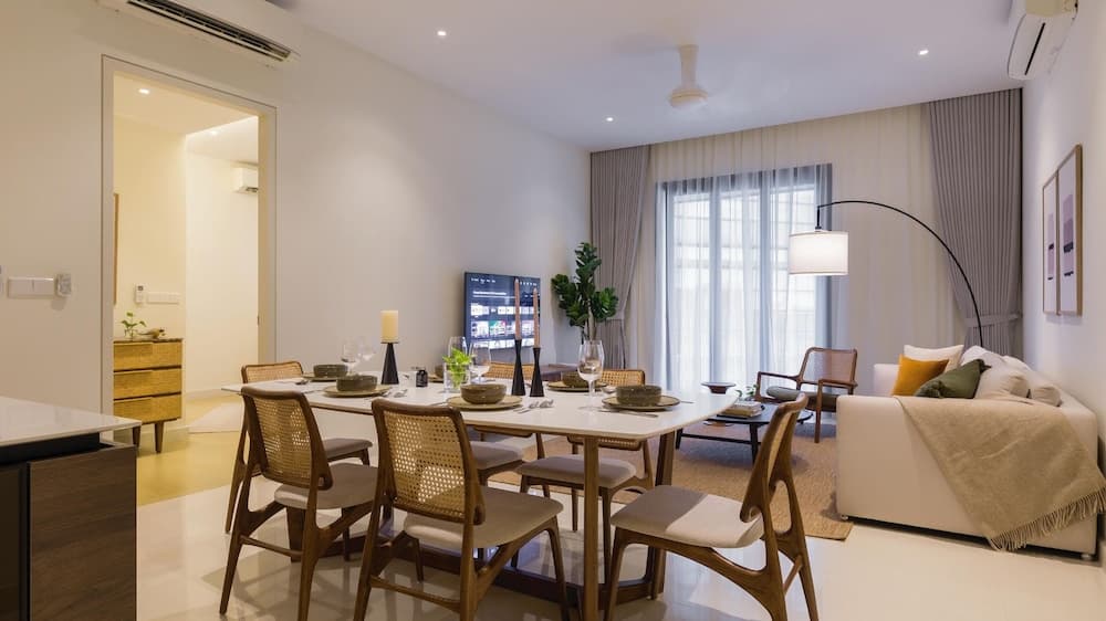 ViiA Residences in KL Eco City, Five Senses, Private kitchen