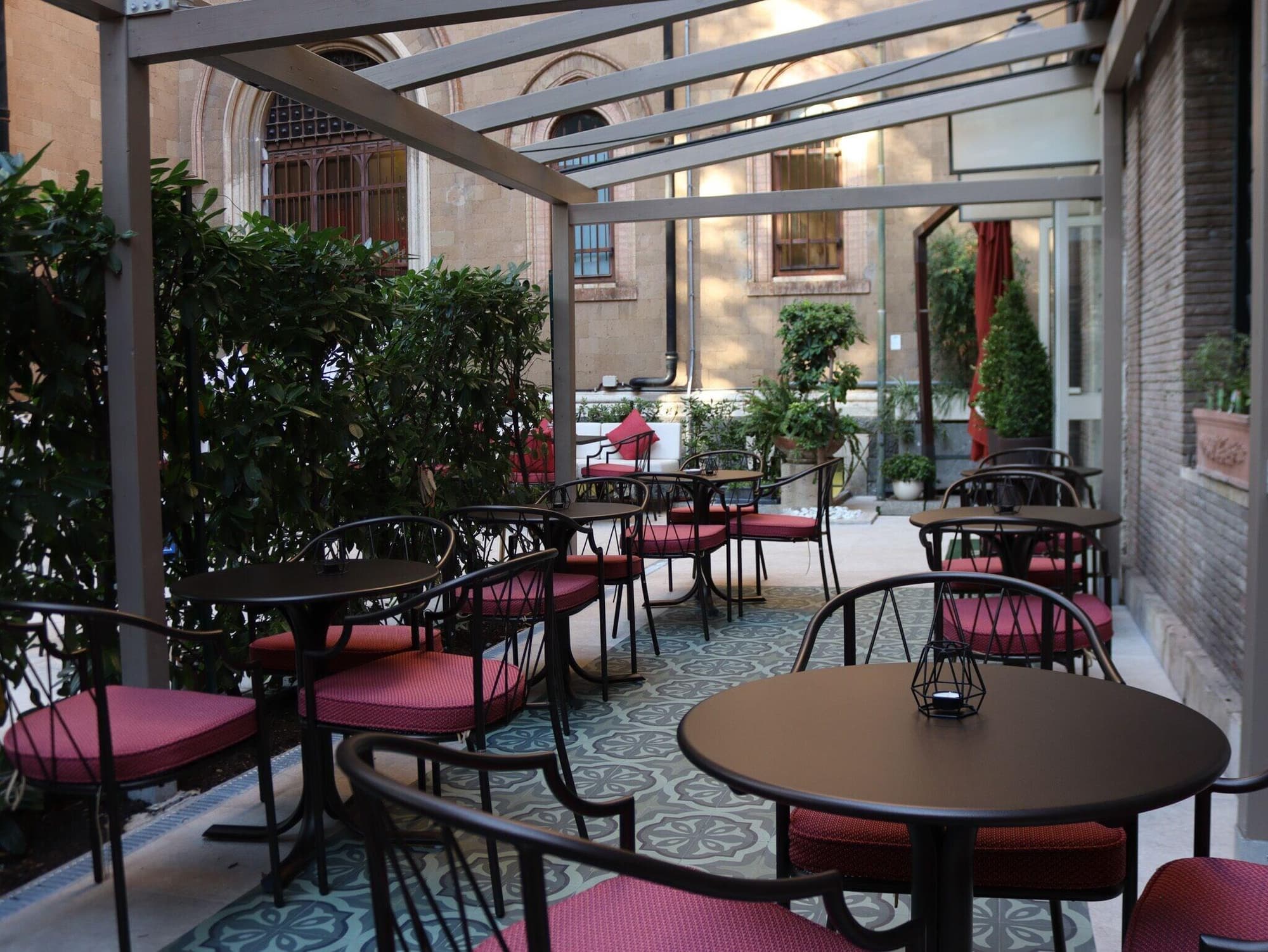 Villa Grazioli, Terrace