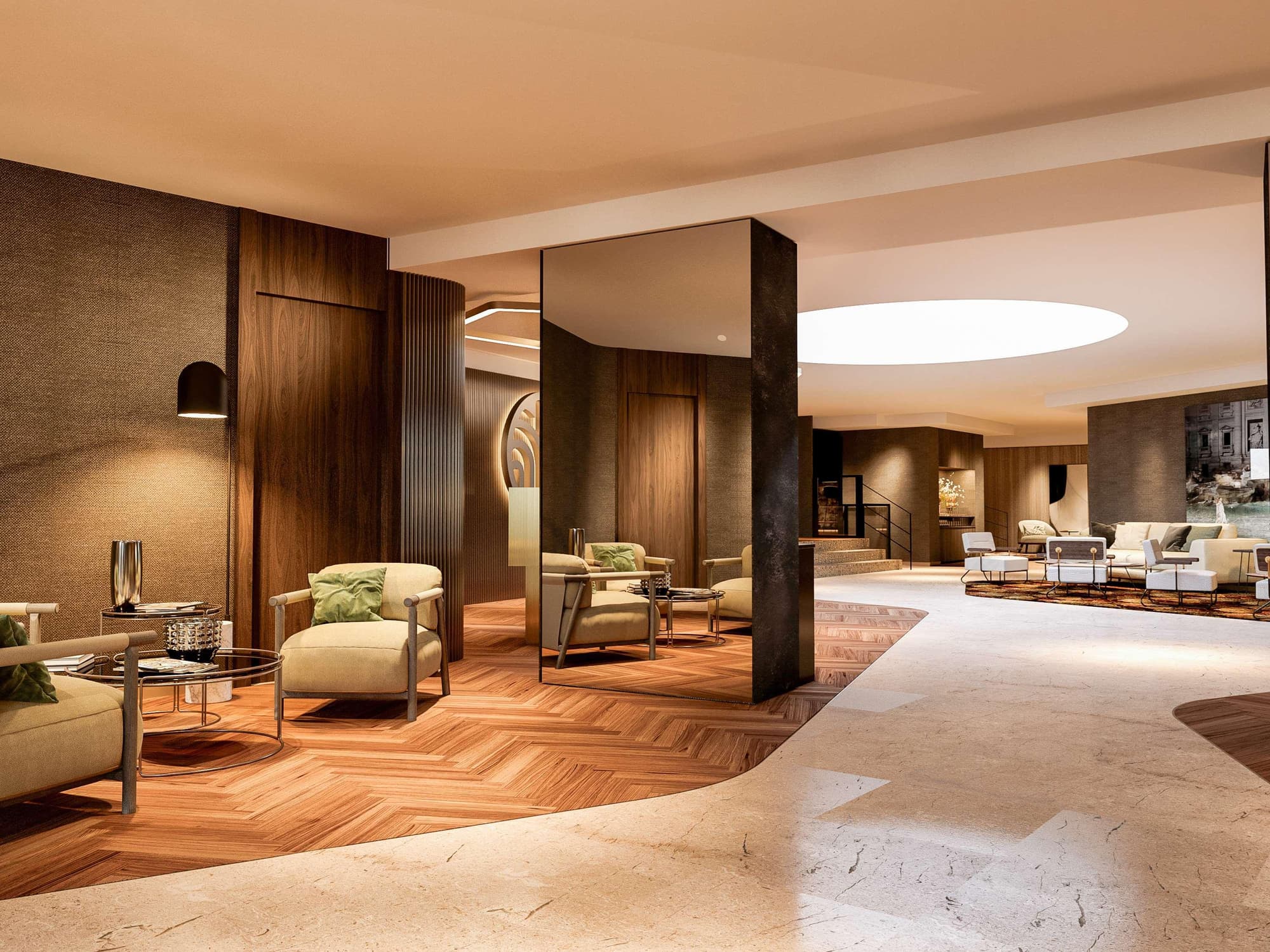 NH Collection Roma Giustiniano, Lobby