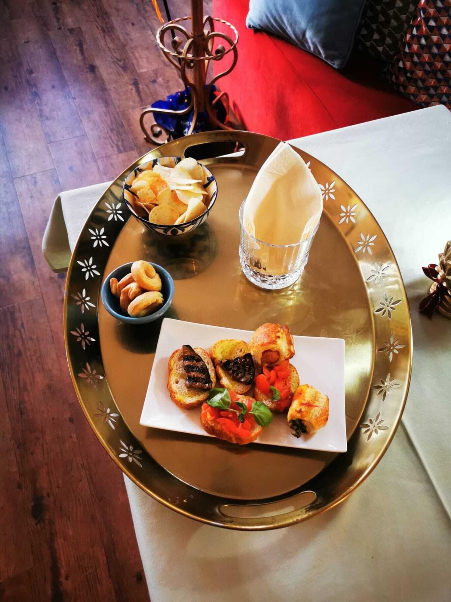 Hotel De Lanzi, Terrace