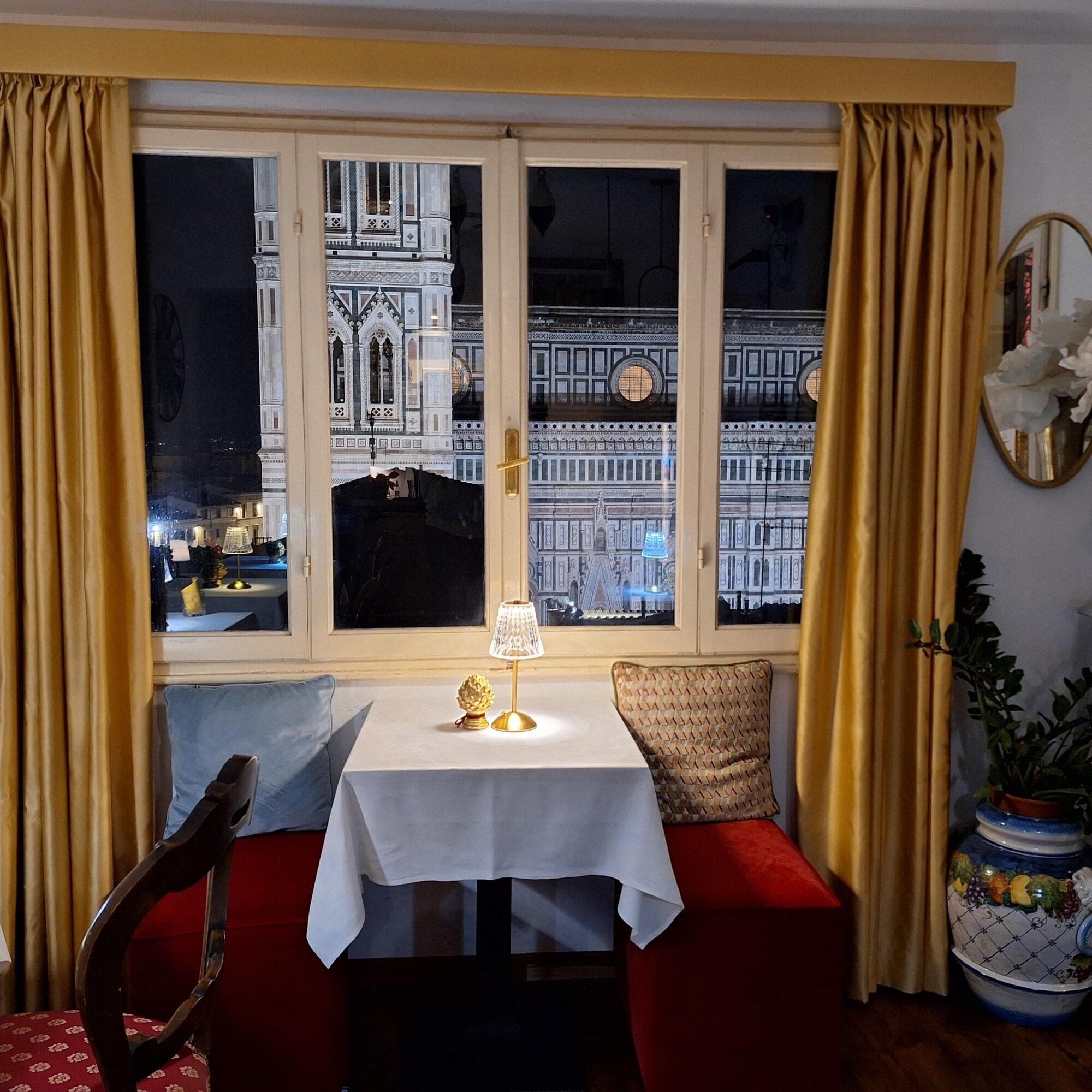 Hotel De Lanzi, Terrace