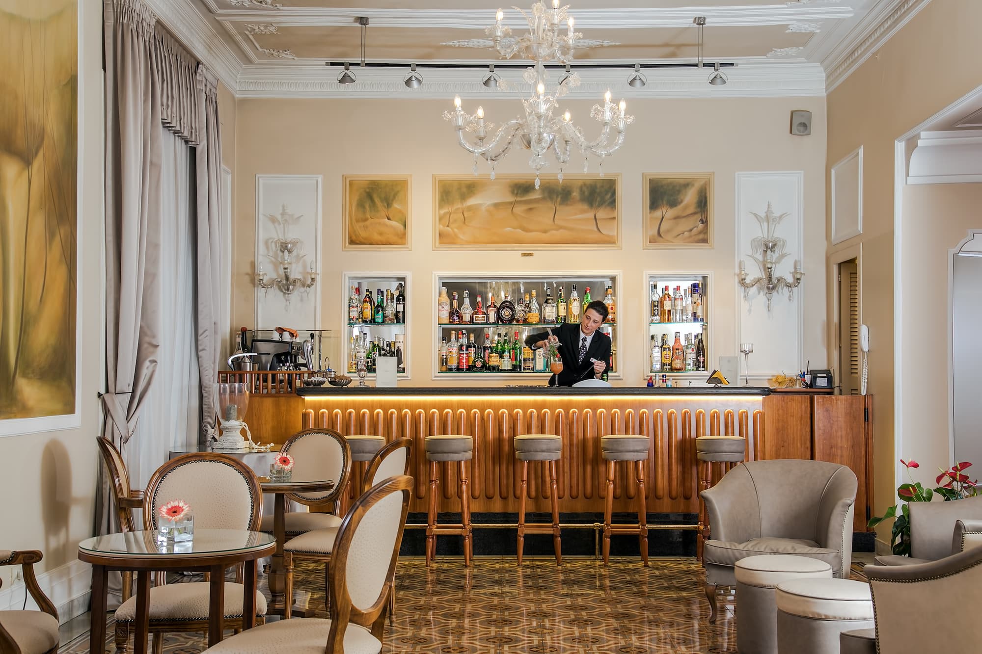 Hotel Ercolini e Savi, Bar