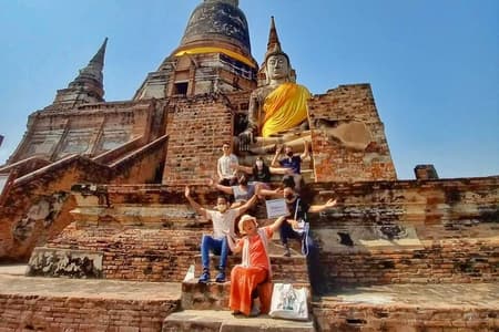 Tour al Parque Histórico de Ayutthaya en Semiprivado o Privado