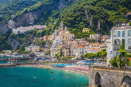 De Naples : Sorrente, Positano et côte amalfitaine – Visite en petit groupe