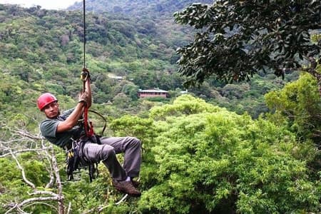 De originele Canopy Tour Monteverde, Zipline