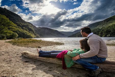 Dublin to Kilkenny, Wicklow, Glendalough, Laragh Sheep Dog Trial