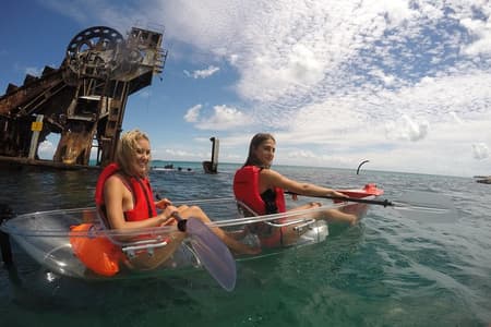 Moreton Island Day Trip (Kayak, Snorkel & Sandboard) frm Brisbane or Gold Coast