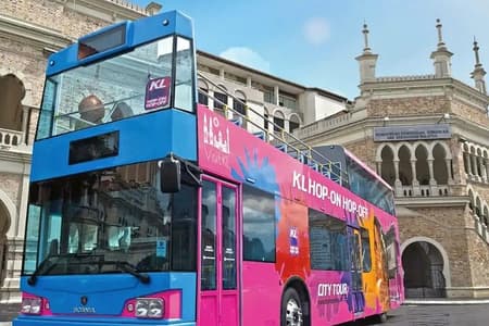 KL Hop-On Hop-Off Sightseeing Bus Pass (24/48 Hours)