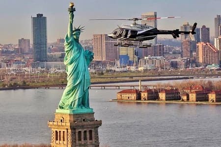 Helikopterrundflug über Manhattan New York