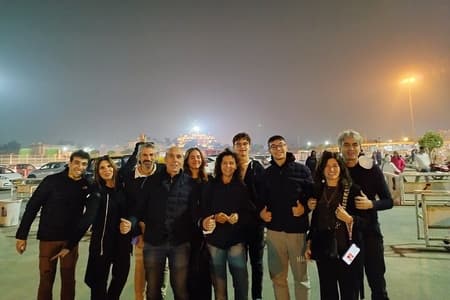 New Delhi: Akshardham temple with musical light and fountain Show