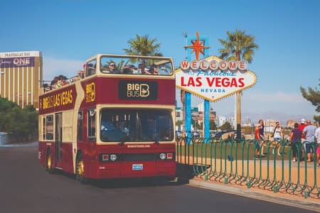 Las Vegas Hop-on-Hop-off-Tour im Big Bus