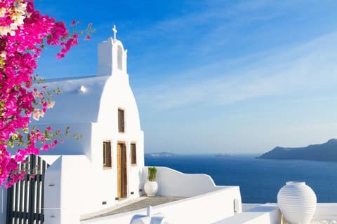 Las joyas griegas: Atenas, Delfos, Meteora y Santorini, Guia Español