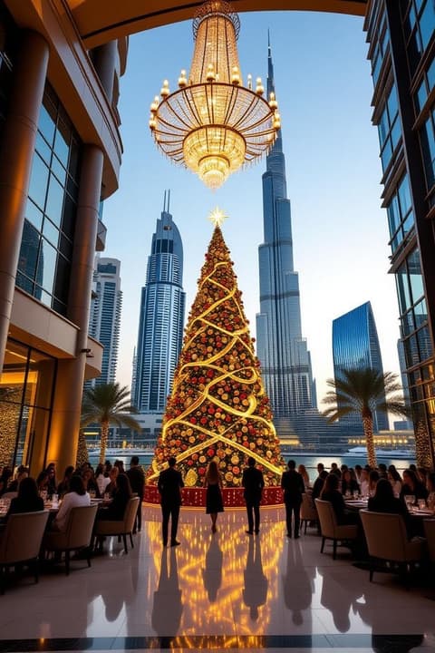 SuitesTour Christmas Dubai 5 Nights 5 Star Marina or Creek