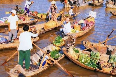 Tour in South Vietnam & Transfer to Saigon - Departure on Friday