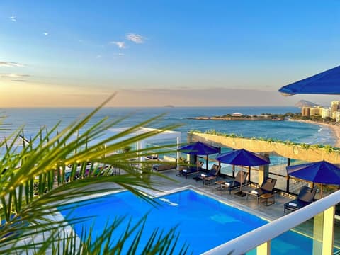 Pestana Rio Atlantica, Rooftop pool