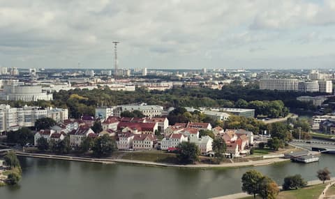 DoubleTree by Hilton Hotel Minsk, View from room