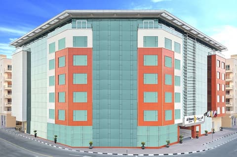 Al Khoory Atrium Hotel, Front of property