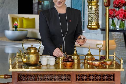 Marriott Hotel Al Forsan, Abu Dhabi, Lobby lounge