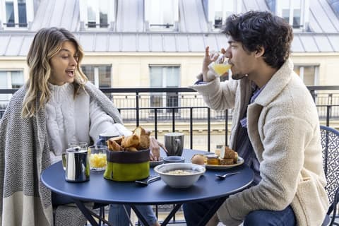 Hôtel Hélios Opéra, Balcony