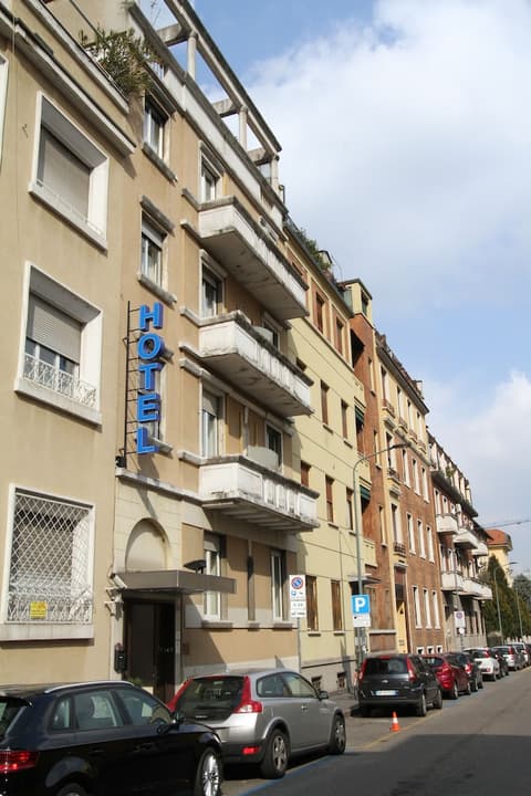 Hotel Corallo, Front of property