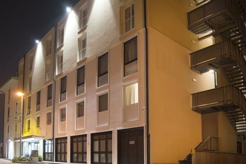 Alexander, Front of property - evening/night