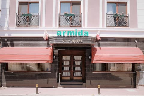 Armida City Hotel, Front of property