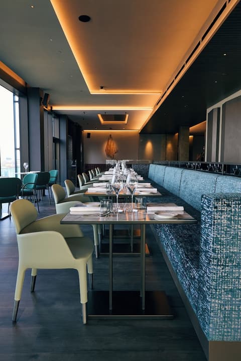 Uptown Palace, Breakfast area