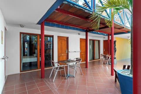 The Ritz Village Hotel, Terrace/patio