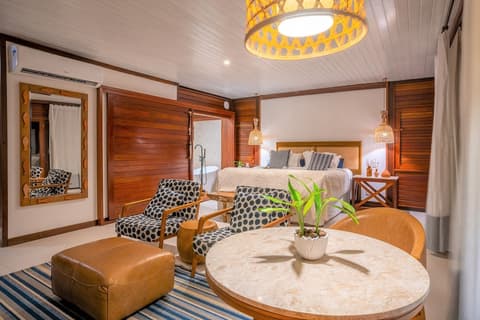 Pousada Camurim Grande, Living area