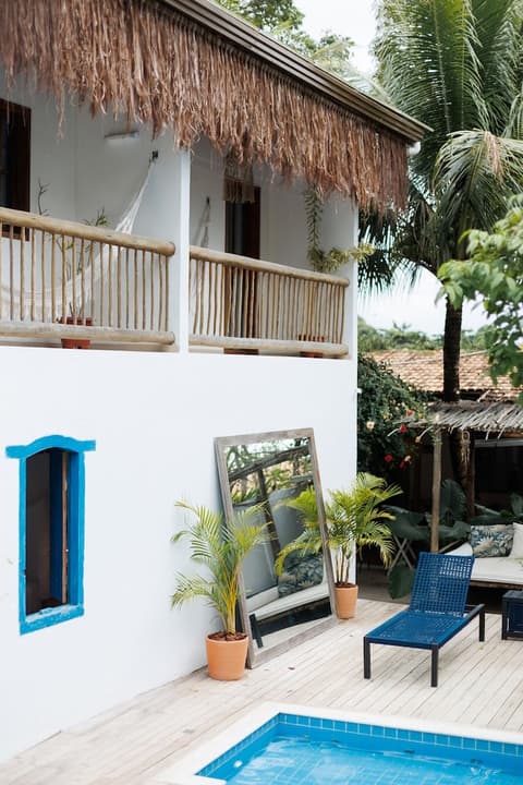 Pousada Bem te vi trancoso, Interior entrance