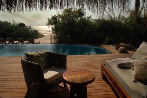 Azura Benguerra Island, Terraço/pátio