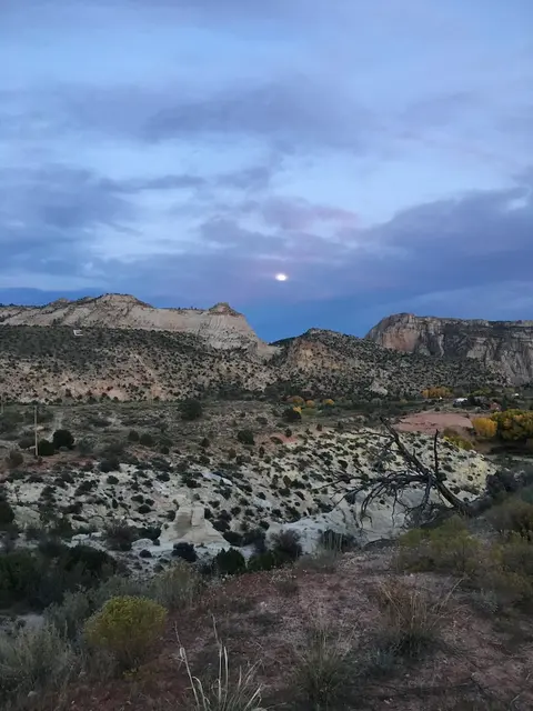 Escalante Yurts, View from room