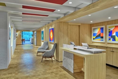 Aspen Meadows Resort, Interior entrance