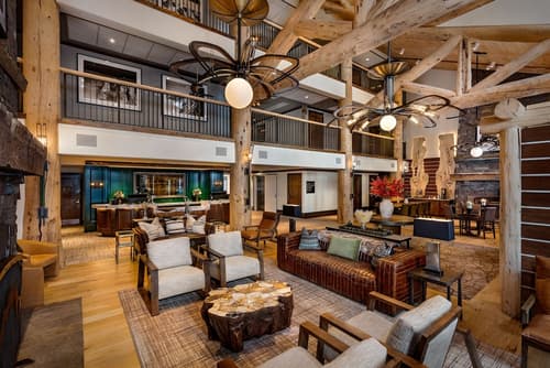 Teton Mountain Lodge and Spa, Lobby sitting area