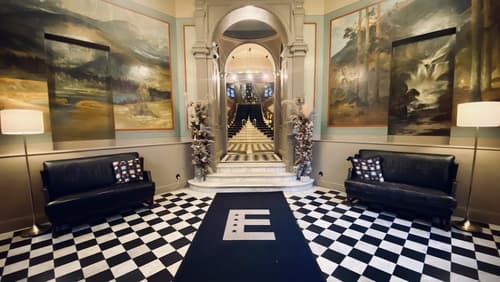 Elite Hotel Knaust, Interior entrance