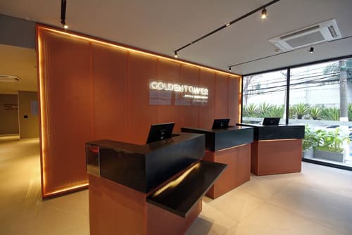 Golden Tower Express Nações Unidas by Fênix Hotéis, Reception