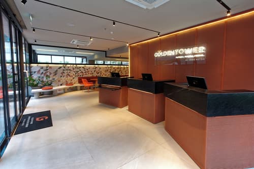 Golden Tower Express Nações Unidas by Fênix Hotéis, Reception