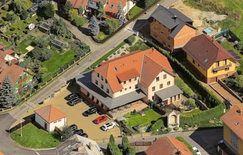 Penzion Krumlov - B&B Hotel, Aerial view