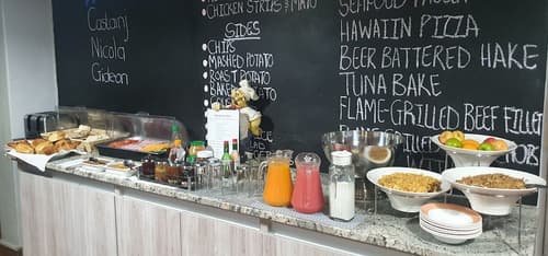 The Langholm Hotel, Breakfast buffet