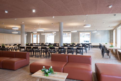 Youth Hostel Saanen-Gstaad, Breakfast area