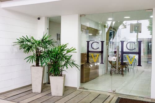 Hotel Casa Vallecaucana, Interior entrance