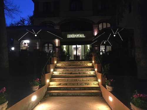 Hotel Villa Ambrosina, Interior entrance