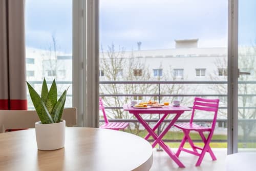 Comfort Aparthotel Le Mans, Balcony