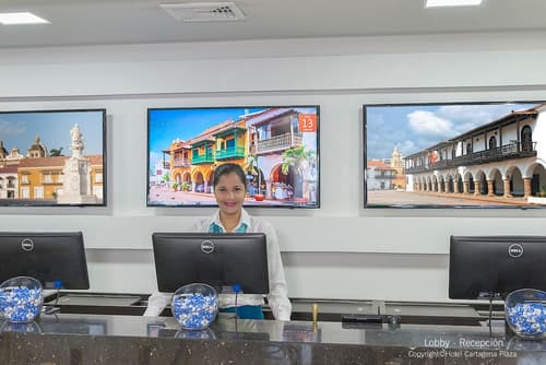 Hotel Cartagena Plaza, Reception